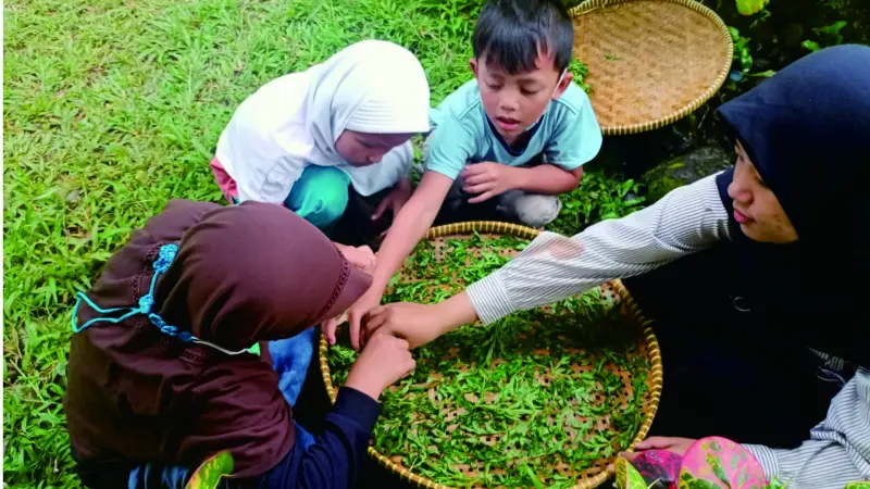 Momen keseharian Sayogya
